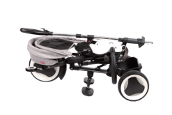 Q-Play QPlay Tricycle Rito 3 In 1 - Drenge Og Piger - Gray Deluxe -Cykler Salgsbutik 12.Klapbaar