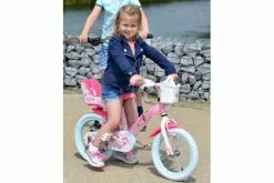 Disney Princess Børnecykel - Piger - 12 Tommer - Lyserød - To Håndbremser -Cykler Salgsbutik 21209chit W1800
