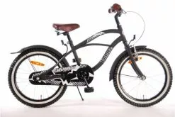 Volare Black Cruiser Børnecykel - Drenge - 18 Tommer - Sort - 95% Samlet -Cykler Salgsbutik 31802 2 W1800