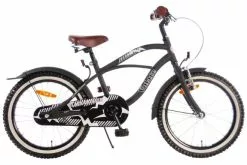 Volare Black Cruiser Børnecykel - Drenge - 18 Tommer - Sort - 95% Samlet