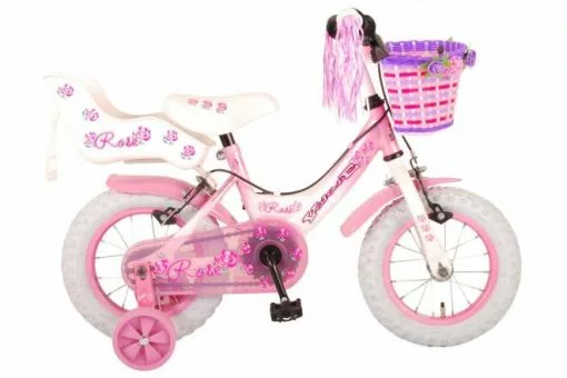 Volare Rose Børnecykel - Piger - 12 Tommer - Pink - To Håndbremser 4 Volare Rose Børnecykel - Piger - 12 Tommer - Pink - To Håndbremser -Cykler Salgsbutik 81203 IT 2 W1800