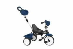 Q-Play QPlay Tricycle Comfort 4 In 1 - Drenge Og Piger - Mørkeblå -Cykler Salgsbutik 890 2