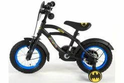 Batman Børnecykel - Drenge - 12 Tommer - Sort -Cykler Salgsbutik Batman 12 inch kinderfiets 14 W1800
