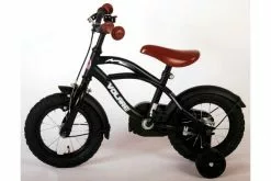 Volare Black Cruiser Børnecykel - Drenge - 12 Tommer - Sort -Cykler Salgsbutik Black Cruiser 12 inch 12 W1800