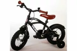 Volare Black Cruiser Børnecykel - Drenge - 12 Tommer - Sort -Cykler Salgsbutik Black Cruiser 12 inch 13 W1800