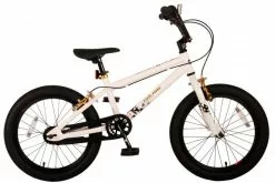 Volare Cool Rider Børnecykel - Drenge - 18 Tommer - Hvid - 95% Samlet - Prime Collection