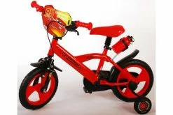 Disney Cars Børnecykel Til Børn - Drenge - 12 Tommer - Rød - Fast Gear -Cykler Salgsbutik Disney Cars fiets 12 W1800