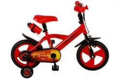 Disney Cars Børnecykel Til Børn - Drenge - 12 Tommer - Rød - Fast Gear