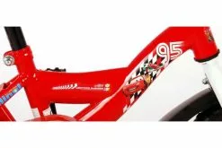 Disney Cars Børnecykel - Drenge - 10 Tommer - Rød - Fast Gear -Cykler Salgsbutik Disney Cars fiets 10 inch 6 W1800