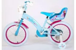 Disney Frozen 2 - Børnecykel - Piger - 16 Tommer - Blå / Lilla -Cykler Salgsbutik Disney Frozen II 16 inch fiets 27 W1800