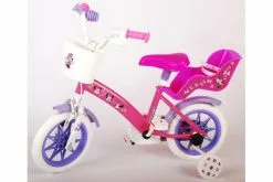 Disney Minnie Cutest Ever! Børnecykel - Piger - 12 Tommer - Lyserød - Fast Gear -Cykler Salgsbutik Disney Minnie 12 inch 12 W1800