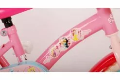 Disney Princess Børnecykel - Piger - 10 Tommer - Pink / Hvid - Fast Gear -Cykler Salgsbutik Disney Princess 10 inch 6 W1800