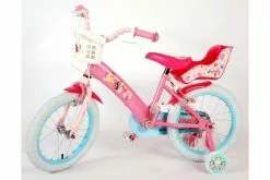 Disney Princess Børnecykel - Piger - 16 Tommer - Pink Blå - To Håndbremser -Cykler Salgsbutik Disney princes 16 inch 13 W1800