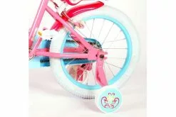 Disney Princess Børnecykel - Piger - 16 Tommer - Pink Blå - To Håndbremser -Cykler Salgsbutik Disney princes 16 inch 14 W1800