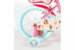 Disney Princess Børnecykel - Piger - 16 Tommer - Pink Blå - To Håndbremser -Cykler Salgsbutik Disney princes 16 inch 3 W1800