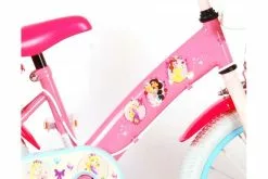 Disney Princess Børnecykel - Piger - 16 Tommer - Pink Blå - To Håndbremser -Cykler Salgsbutik Disney princes 16 inch 6 W1800