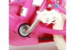 Yipeeh Flowerie Børnecykel - Piger - 10 Tommer - Pink / Hvid - Fast Gear -Cykler Salgsbutik Flowerie 1 inch 14 W1800