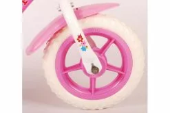 Yipeeh Flowerie Børnecykel - Piger - 10 Tommer - Pink / Hvid - Fast Gear -Cykler Salgsbutik Flowerie 1 inch 4 W1800