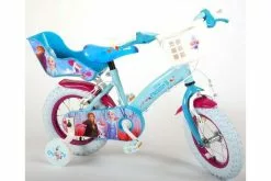 Disney Frozen 2 Børnecykel - Piger - 12 Tommer - Blå / Lilla - To Håndbremser -Cykler Salgsbutik Frozen II 12 inch fiets 1 W1800 ms1j 6c