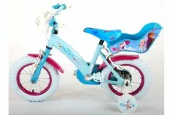 Disney Frozen 2 Børnecykel - Piger - 12 Tommer - Blå / Lilla - To Håndbremser -Cykler Salgsbutik Frozen II 12 inch fiets 15 W1800 r11g md