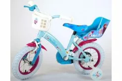 Disney Frozen 2 Børnecykel - Piger - 12 Tommer - Blå / Lilla -Cykler Salgsbutik Frozen II 12 inch fiets 17 W1800