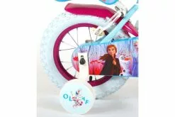 Disney Frozen 2 Børnecykel - Piger - 12 Tommer - Blå / Lilla - To Håndbremser -Cykler Salgsbutik Frozen II 12 inch fiets 4 W1800 3p1v dk