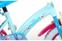 Disney Frozen 2 Børnecykel - Piger - 12 Tommer - Blå / Lilla -Cykler Salgsbutik Frozen II 12 inch fiets 6 W1800 k399 68