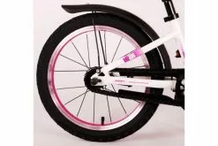 Volare Glamour Børnecykel - Piger - 16 Tommer - Hvid/Lyserød - Prime Collection -Cykler Salgsbutik Glamour 16 inch 3 W1800