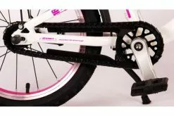 Volare Glamour Børnecykel - Piger - 16 Tommer - Hvid/Lyserød - Prime Collection -Cykler Salgsbutik Glamour 16 inch 5 W1800