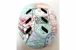 Volare Cykel/Skate Hjelm - Travel The World - 55-57 Cm -Cykler Salgsbutik Helm 12 W1800