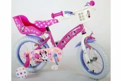 Disney Minnie Cutest Ever! - Børnecykel - Piger - 12 Tommer - Lyserød - To Håndbremser -Cykler Salgsbutik Minnie 12 inch 1 W1800