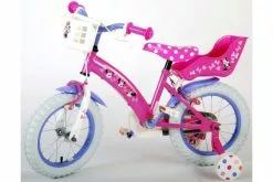 Disney Minnie Cutest Ever! - Børnecykel - Piger - 12 Tommer - Lyserød - To Håndbremser -Cykler Salgsbutik Minnie 12 inch 11 W1800
