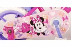 Disney Minnie Cutest Ever! Børnecykel - Piger - 10 Tommer - Pink / Hvid / Lilla - Fast Gear -Cykler Salgsbutik Minnie Cutest Ever 10 inch 4 W1800