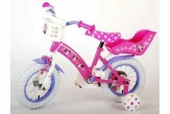 Disney Minnie Cutest Ever! Børnecykel - Piger - 12 Tommer - Pink -Cykler Salgsbutik Minnie cutest ever 12inch 12 W1800