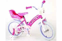 Disney Minnie Cutest Ever Børnecykel - Piger - 16 Tommer - Pink -Cykler Salgsbutik Minnie cutest ever 16 inch 1 W1800