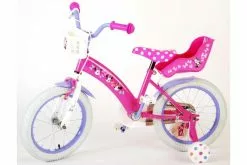 Disney Minnie Cutest Ever Børnecykel - Piger - 16 Tommer - Pink -Cykler Salgsbutik Minnie cutest ever 16 inch 13 W1800