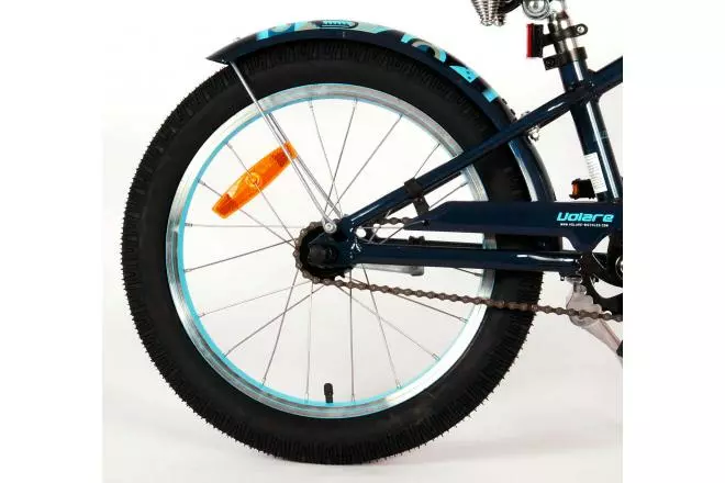 Volare Miracle Cruiser Børnecykel - Drenge - 18 Tommer - Blå Mat - Prime Collection 4 Volare Miracle Cruiser Børnecykel - Drenge - 18 Tommer - Blå Mat - Prime Collection - Billede 4