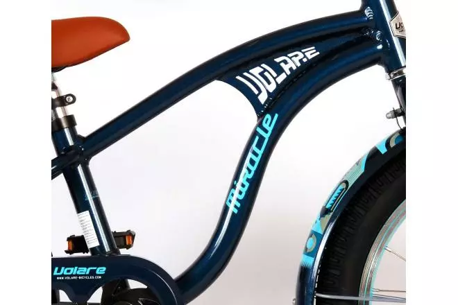 Volare Miracle Cruiser Børnecykel - Drenge - 18 Tommer - Blå Mat - Prime Collection 7 Volare Miracle Cruiser Børnecykel - Drenge - 18 Tommer - Blå Mat - Prime Collection - Billede 7