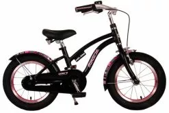 Volare Miracle Cruiser Børnecykel - Piger - 14 Tommer - Matt Black - Prime Collection