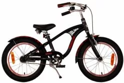 Volare Miracle Cruiser Børnecykel - Drenge - 16 Tommer - Matt Black - Prime Collection