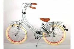 Volare Classic Oma Børnecykel - Piger - 20 Tommer - Matt Silver -Cykler Salgsbutik Oma Classic Zilver 20 inch 12 W1800