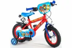 Paw Patrol Børnecykel - Drenge - 12 Tommer - Rød / Blå - To Håndbremser -Cykler Salgsbutik Paw Patrol 12 inch jongensfiets 1 W1800