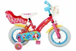Peppa Pig Børnecykel - Piger - 12 Tommer - Pink - To Håndbremser