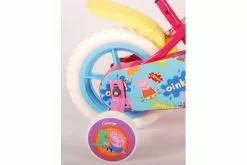 Peppa Pig Børnecykel - Piger - 10 Tommer - Pink / Blue - Fast Gear -Cykler Salgsbutik Peppa Pig fiets 10 inch 3 W1800
