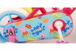 Peppa Pig Børnecykel - Piger - 10 Tommer - Pink / Blue - Fast Gear -Cykler Salgsbutik Peppa Pig fiets 10 inch 5 W1800