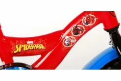 Spiderman Spider-Man Børnecykel - Drenge - 10 Tommer - Rød / Blå - Fast Gear -Cykler Salgsbutik Spider Man 10 inch 5 W1800