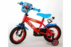 Spiderman Spider-Man Børnecykel - Drenge - 12 Tommer - Blå/Rød -Cykler Salgsbutik Spiderman 12 inch 12 W1800