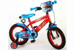 Spiderman Ultimate Spider-Man Børnecykel - Drenge - 14 Tommer - Rød/Blå -Cykler Salgsbutik Spiderman 14 inch 1 W1800