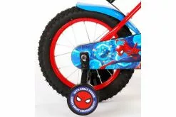 Spiderman Ultimate Spider-Man Børnecykel - Drenge - 14 Tommer - Rød/Blå -Cykler Salgsbutik Spiderman 14 inch 3 W1800