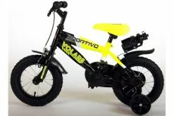 Volare Sportivo Børnecykel - Drenge - 12 Tommer - Neon Gul/Sort - 95% Samlet -Cykler Salgsbutik Sportivo 12 inch geel 12 W1800